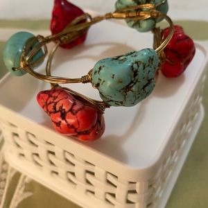 Bourbon and Bowtie Bangle Set